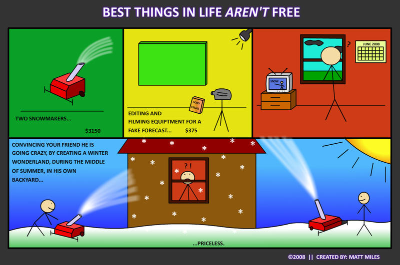 Best Things in Life Aren't Free